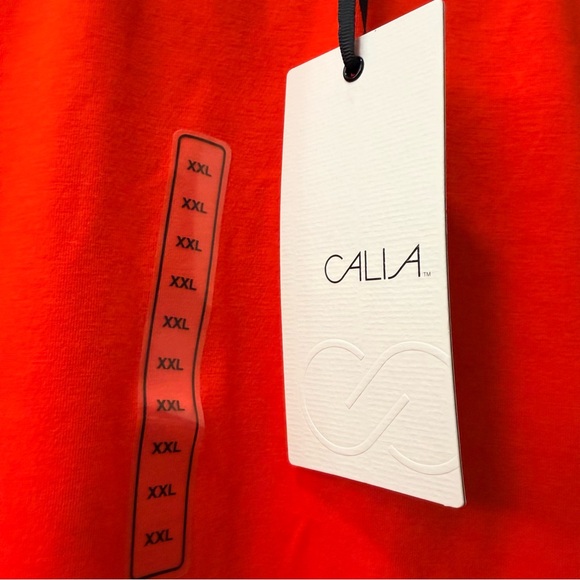 CALIA by Carrie Underwood Rib Crop Tank in Fresh Red | Size XXL - Picture 5 of 8